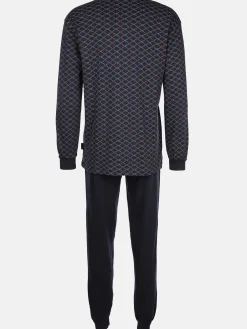 Herren Götzburg Herren Pyjama mit langem Bein