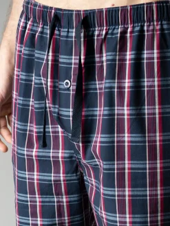 Herren Götzburg Herren Pyjamahose mit Karos