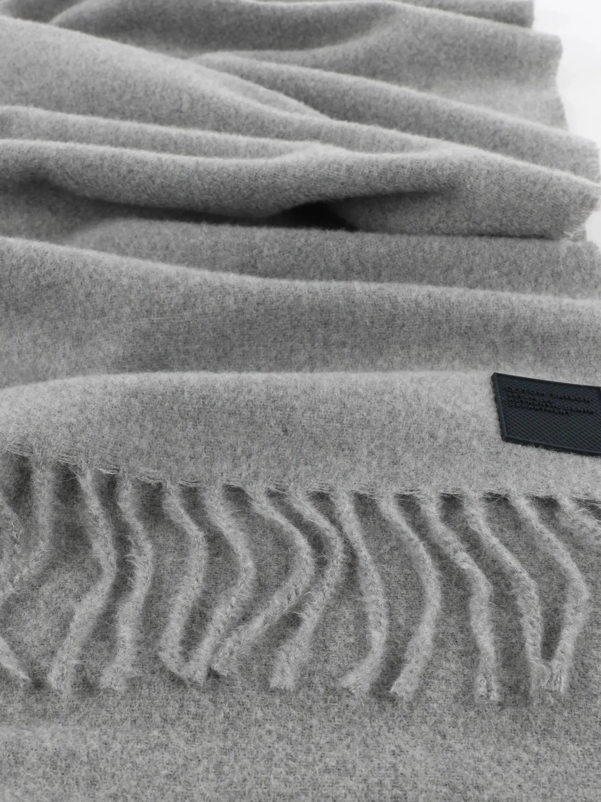 Damen Tom Tailor Herren Schal mit Fransen