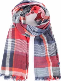 Herren Lerros Herren Schal mit Karos