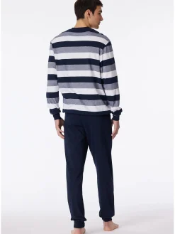 Herren Schiesser Herren Schlafanzug in langer Form