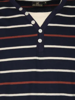 Herren Jim Spencer Herren Schlafanzug mit hübschem Ausschnitt