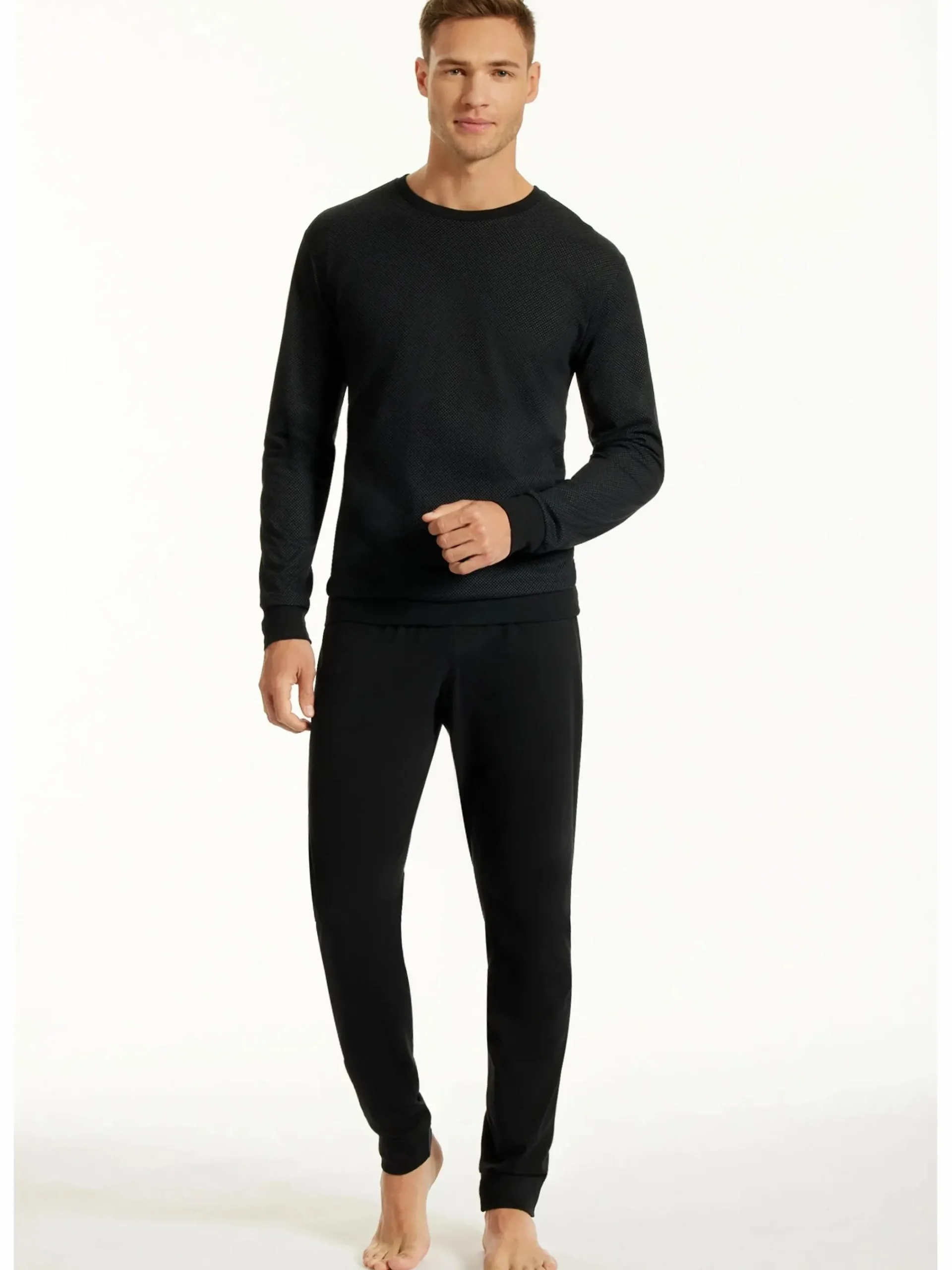 Herren UNCOVER by Schiesser Herren Schlafanzug-Set