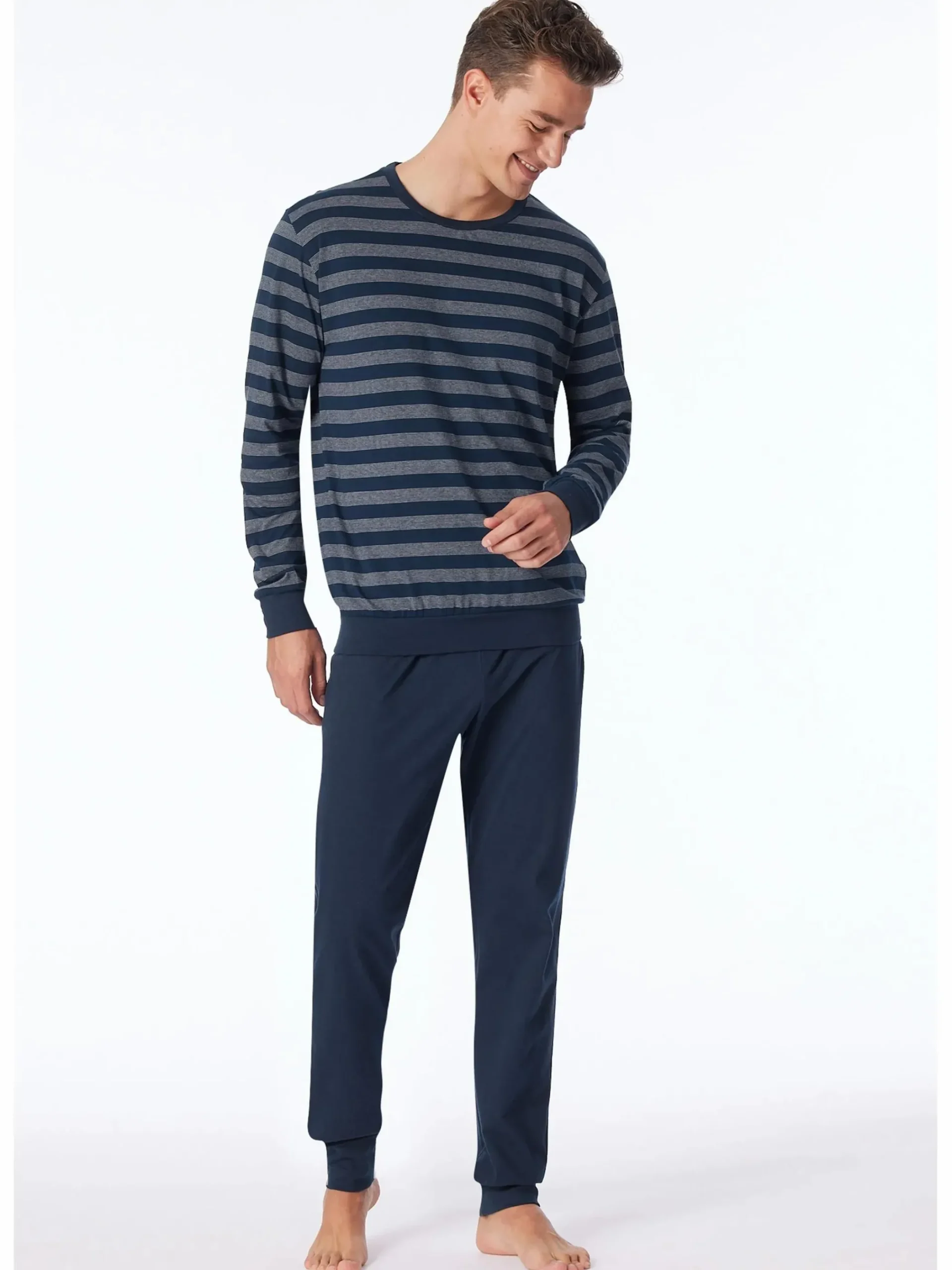 Herren UNCOVER by Schiesser Herren Schlafanzug-Set