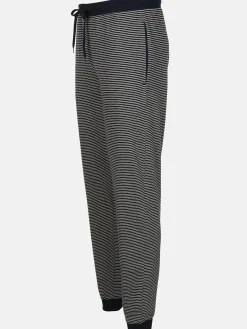 Herren Phil+Co Herren Schlafhose im Ringellook