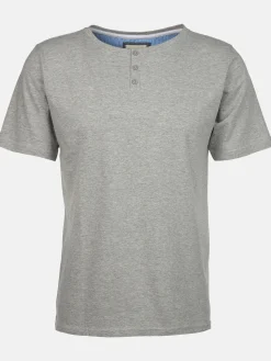 Herren Phil+Co Herren Schlafshirt meliert