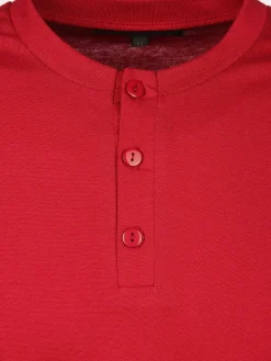 Herren Jim Spencer Herren Schlafshirt mit Knopfleiste