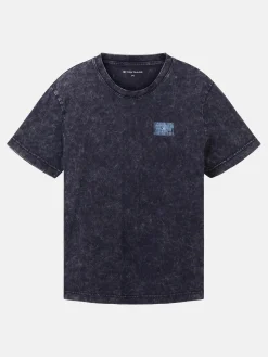 Herren Tom Tailor Herren Shirt in verwaschener Optik