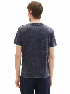 Herren Tom Tailor Herren Shirt in verwaschener Optik