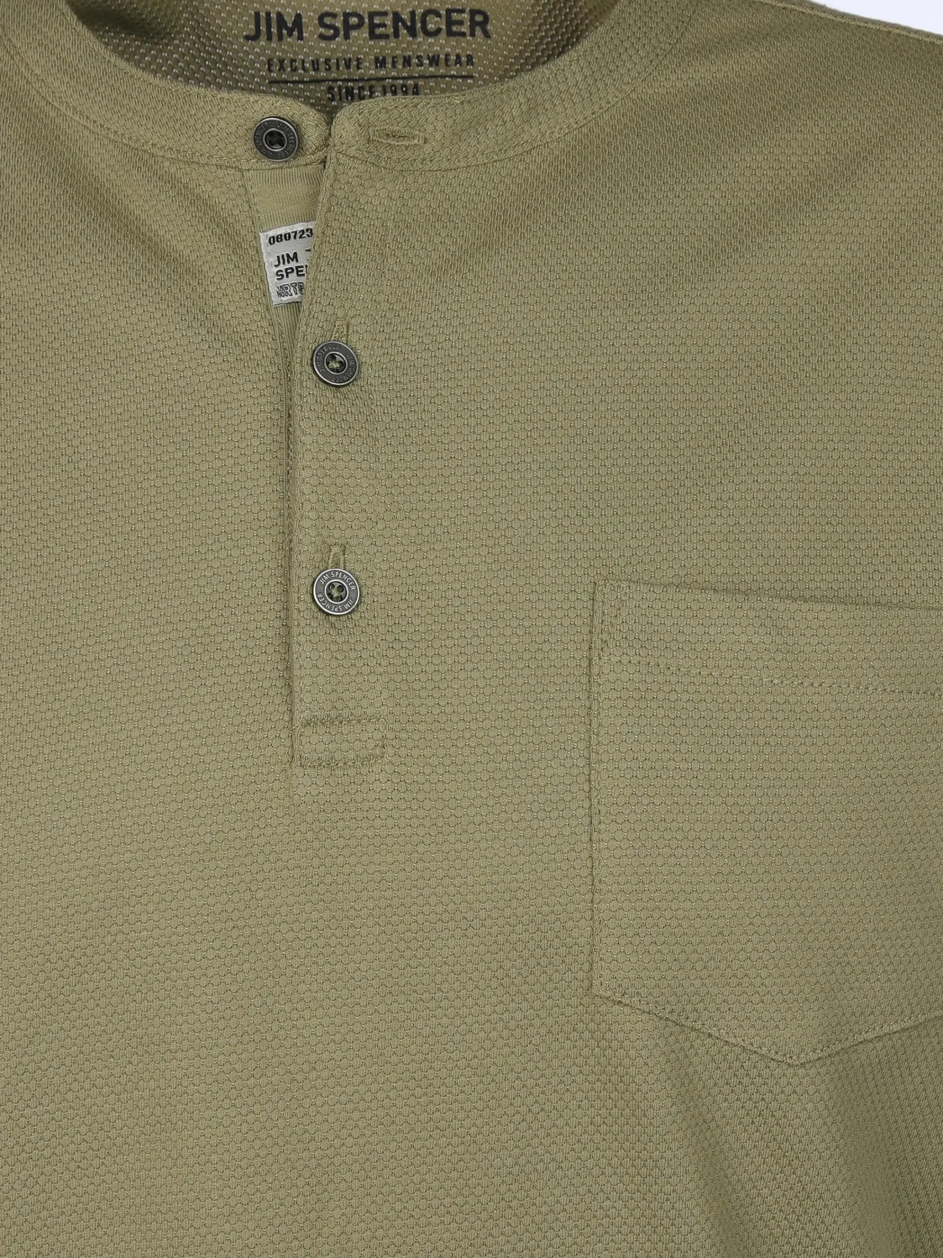 Herren Jim Spencer Herren Shirt mit Brusttasche