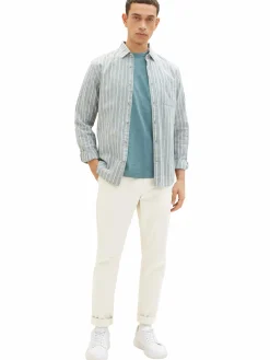 Herren Tom Tailor Herren Shirt mit Brusttasche