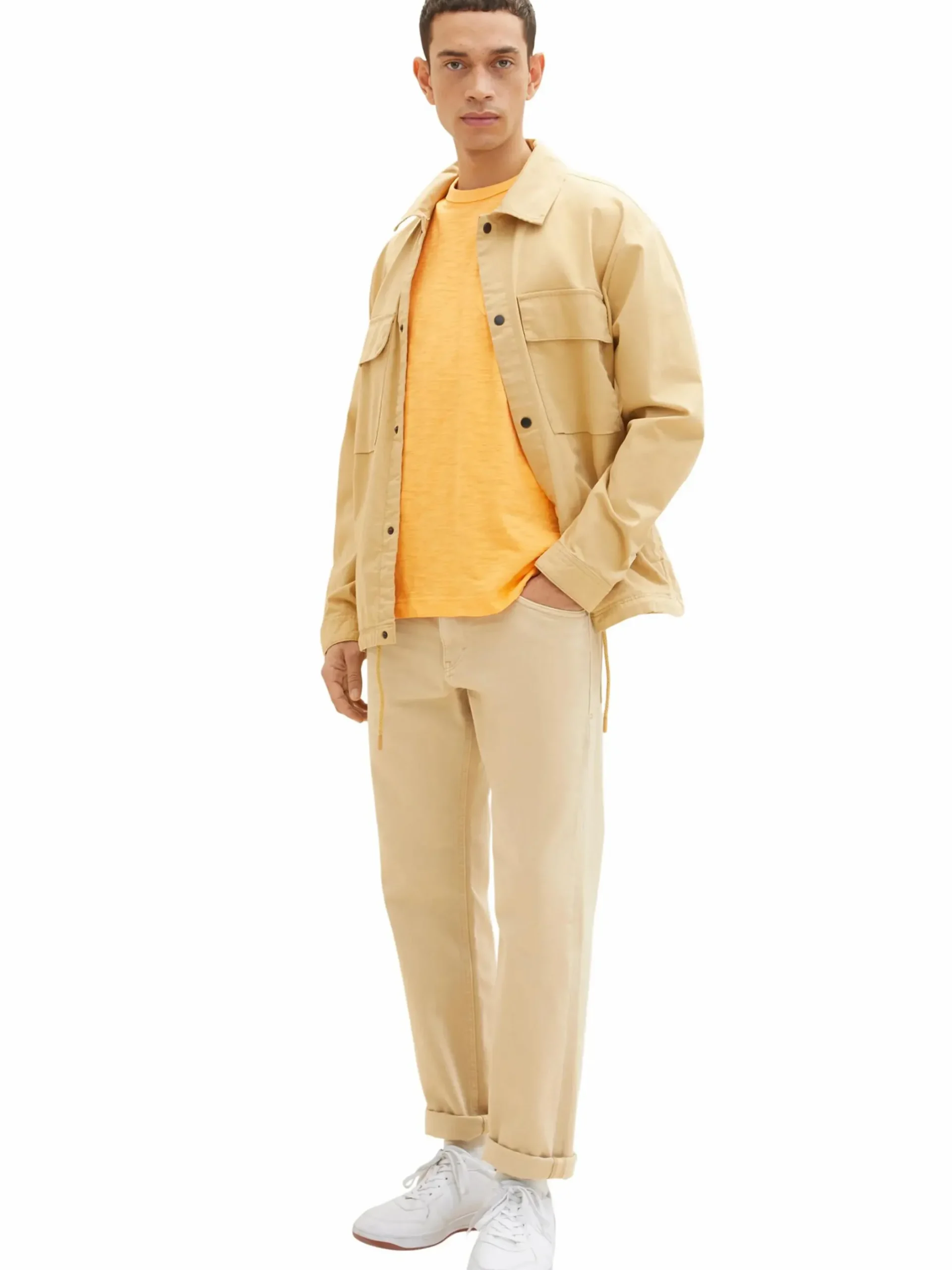 Herren Tom Tailor Herren Shirt mit Brusttasche