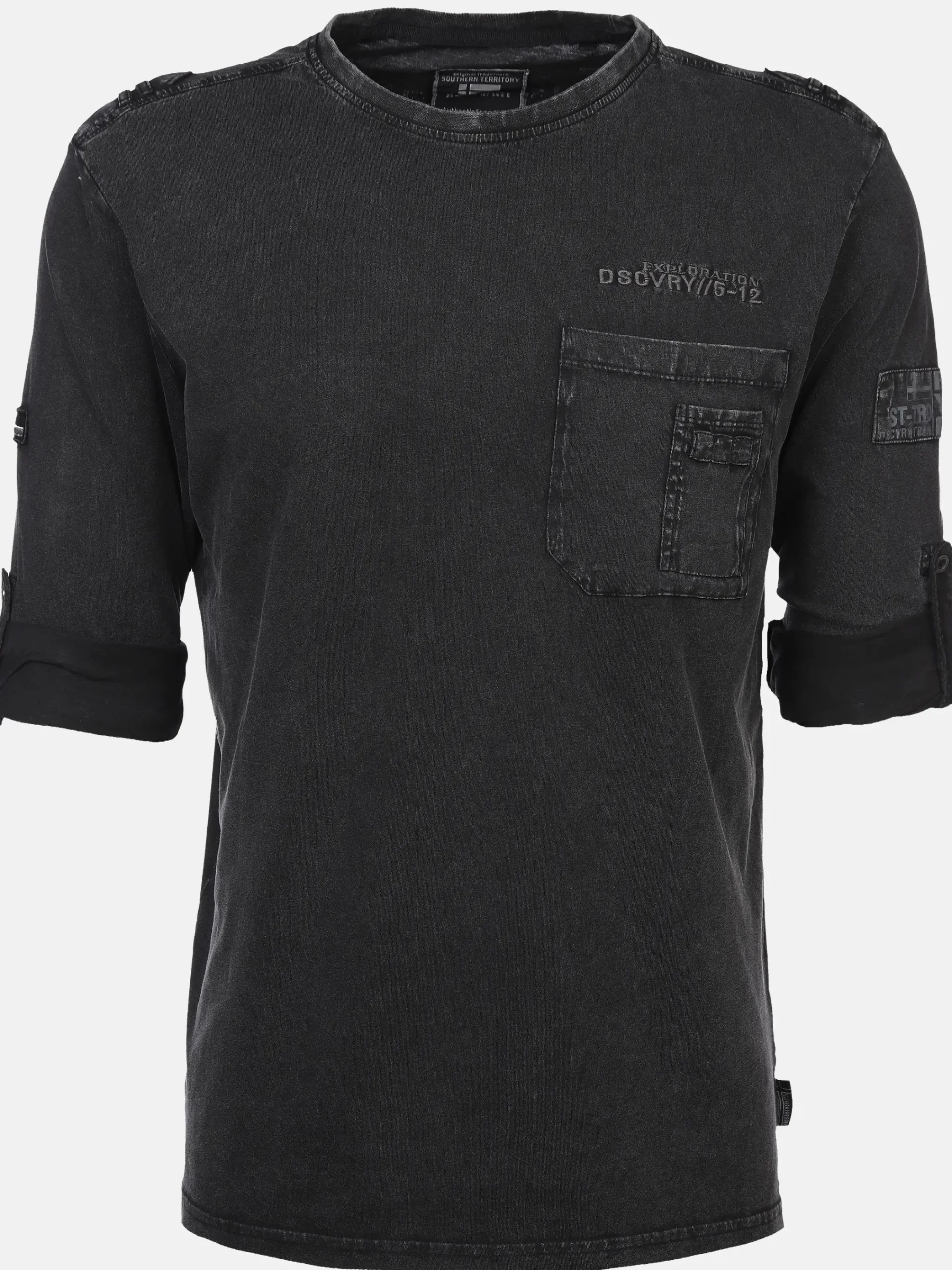 Herren Southern Territory Herren Shirt mit Brusttasche und Stickerei