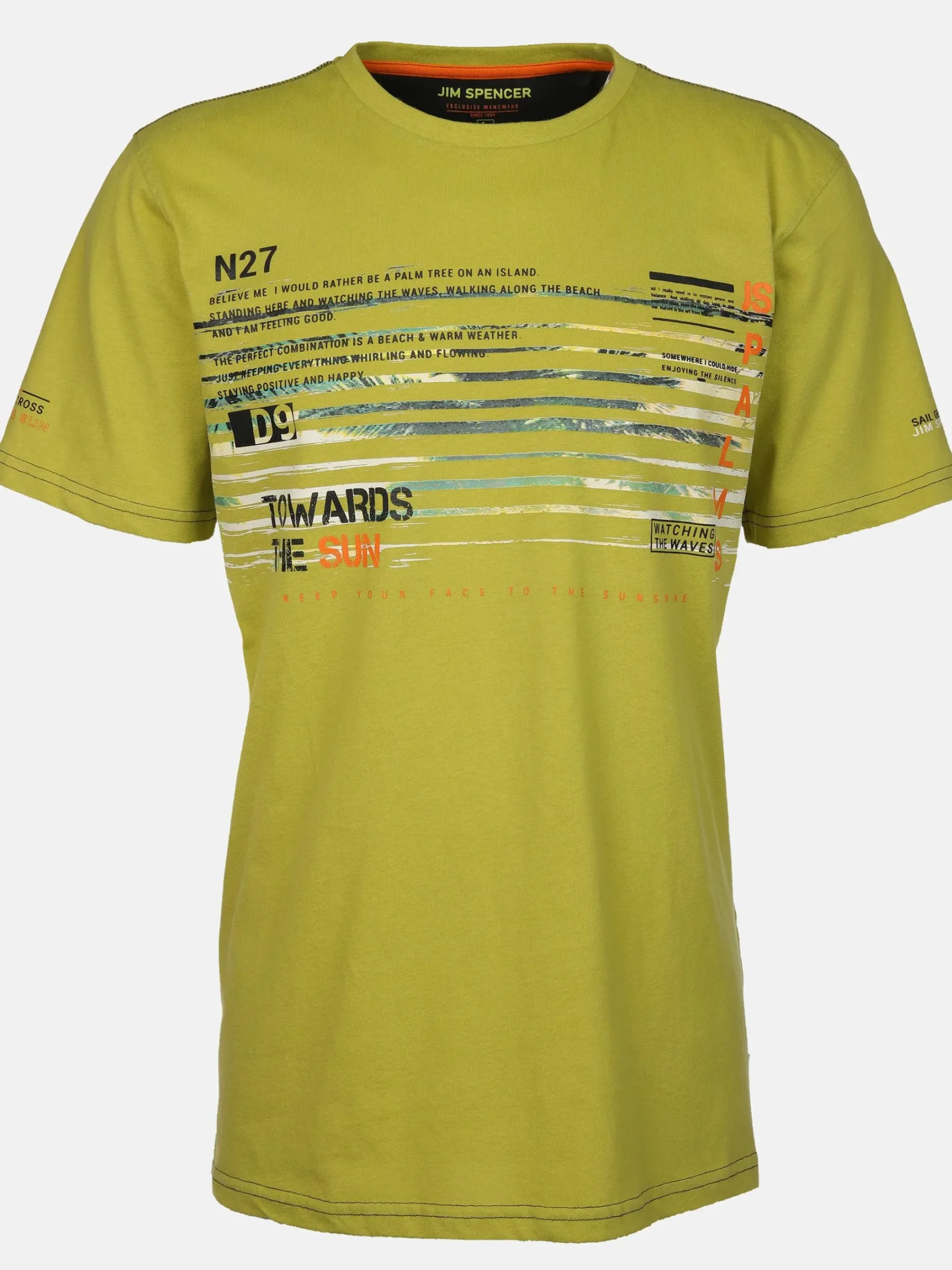 Herren Jim Spencer Herren Shirt mit Frontprint