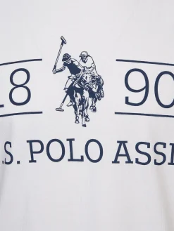 Herren U.S. Polo Assn. Herren Shirt mit Frontprint