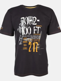 Herren Jim Spencer Herren Shirt mit Frontprint