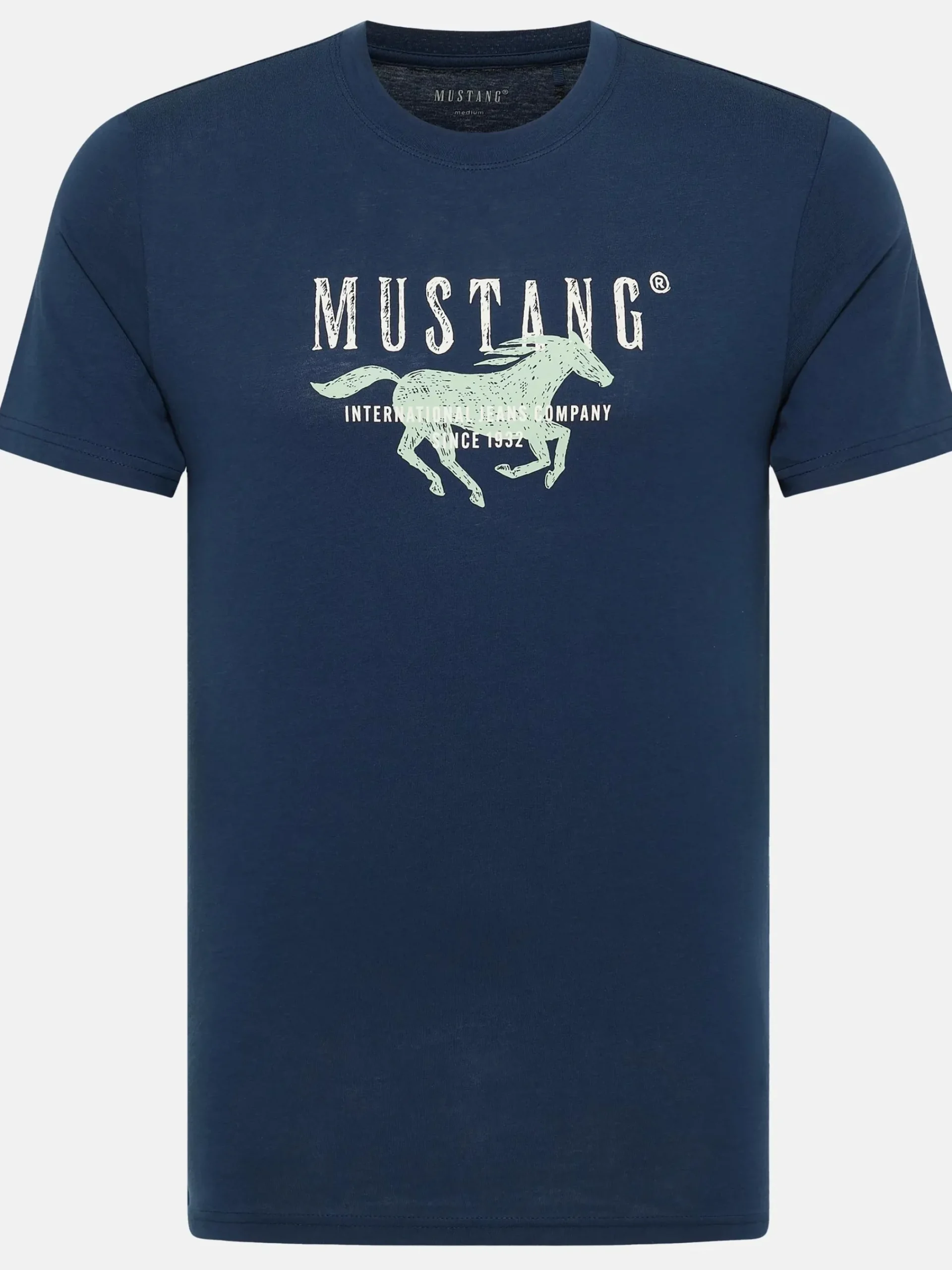 Herren Mustang Herren Shirt mit Frontprint
