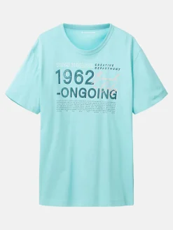 Herren Tom Tailor Herren Shirt mit Frontprint