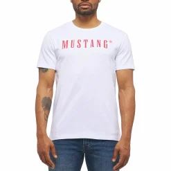 Herren Mustang Herren Shirt mit Frontprint