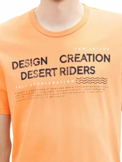 Herren Tom Tailor Herren Shirt mit Frontprint