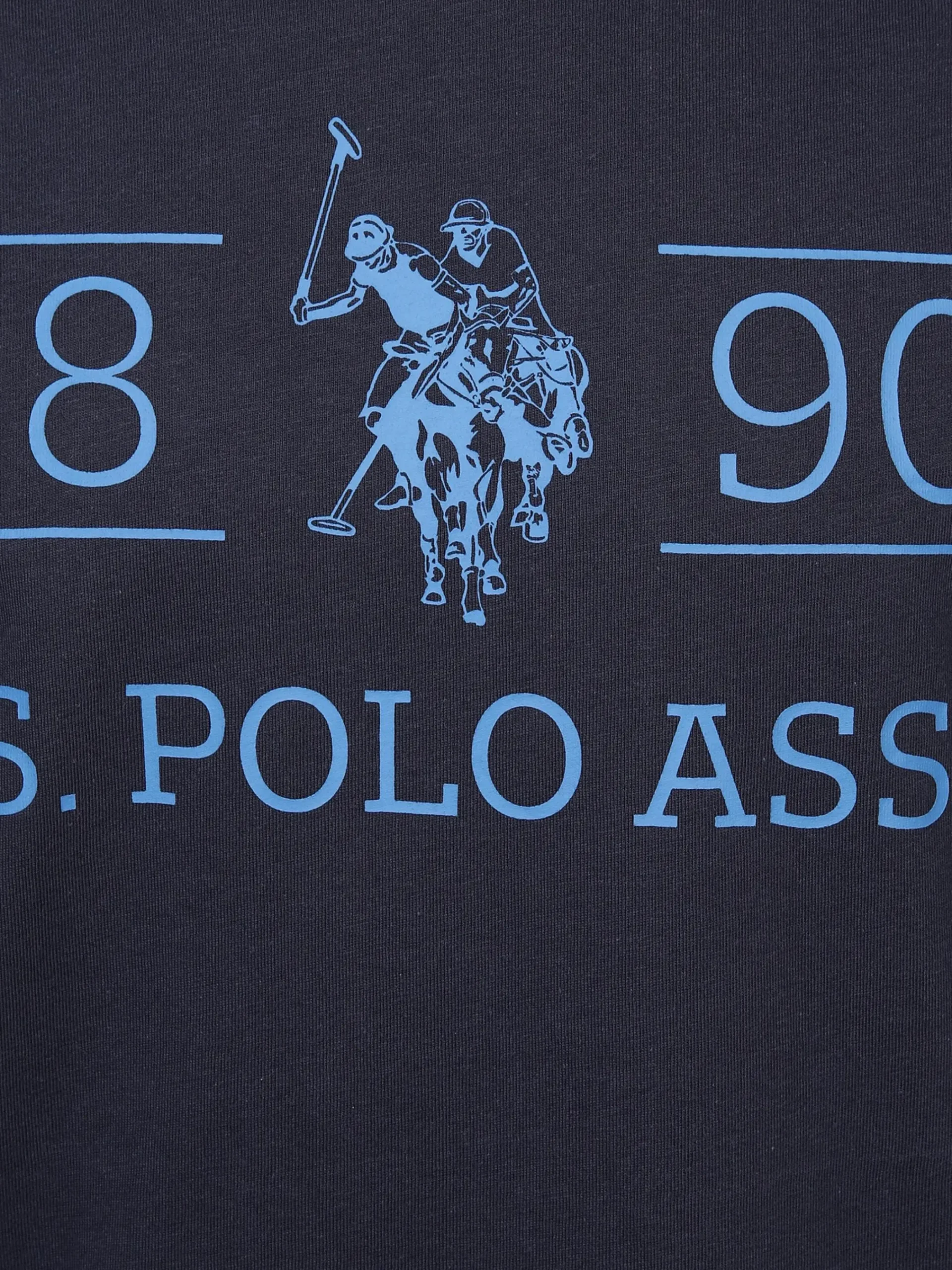 Herren U.S. Polo Assn. Herren Shirt mit Frontprint