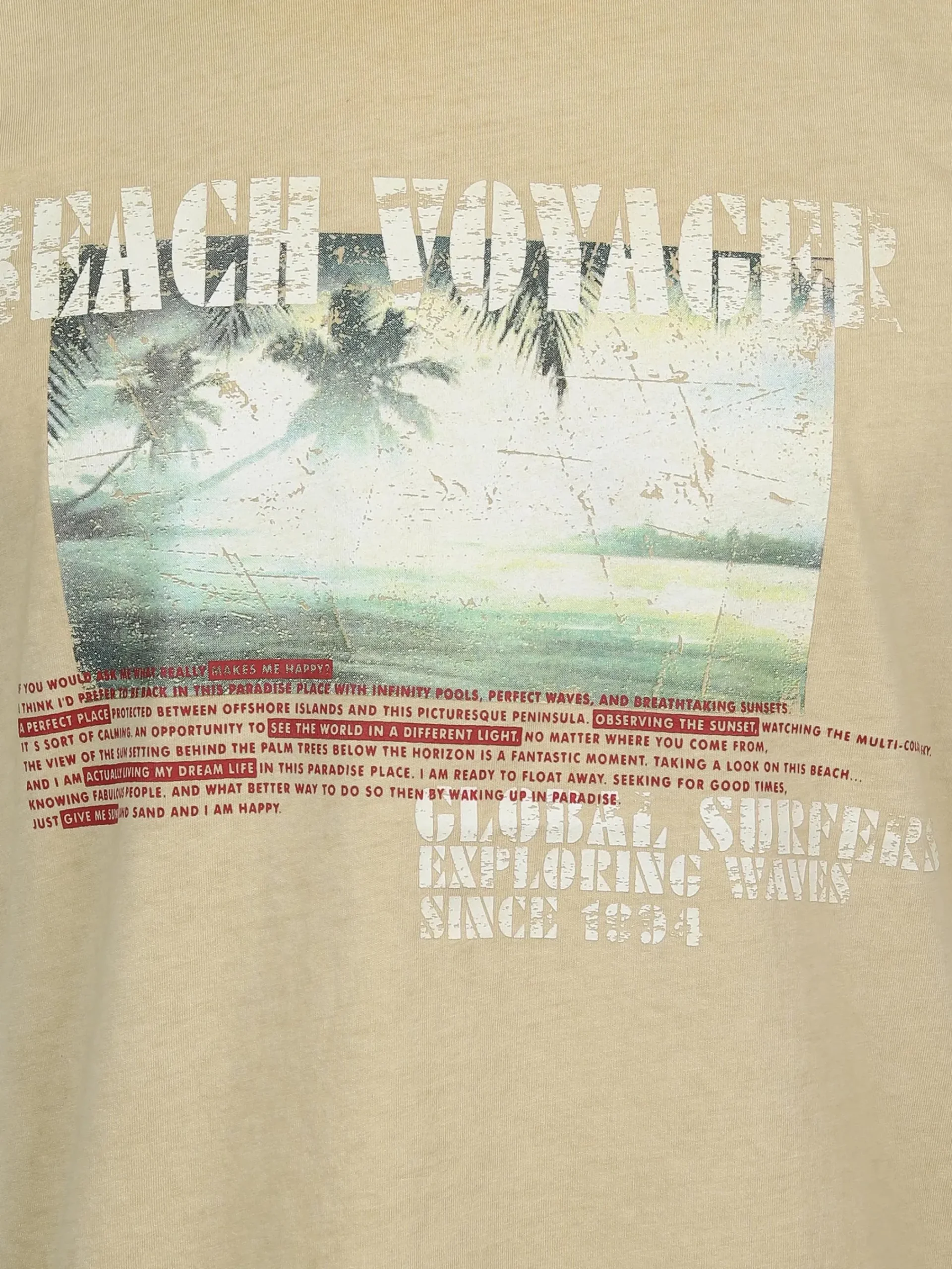 Herren Jim Spencer Herren Shirt mit Frontprint