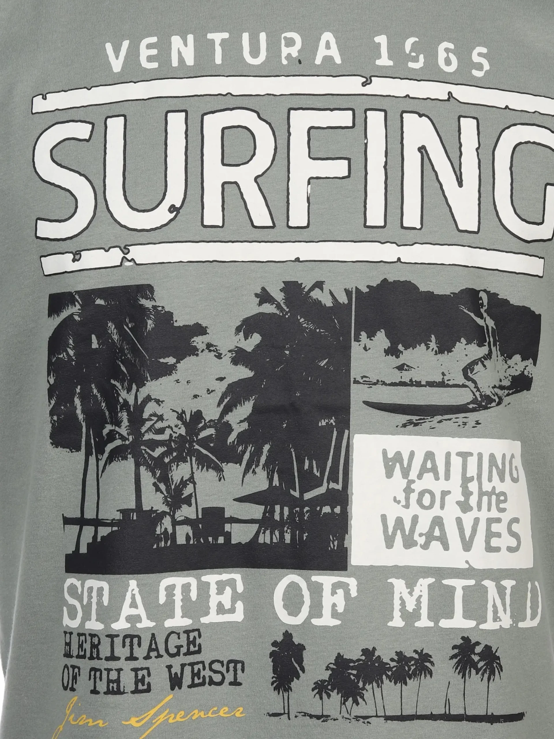 Herren Jim Spencer Herren Shirt mit Frontprint