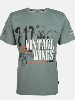 Herren Jim Spencer Herren Shirt mit Frontprint