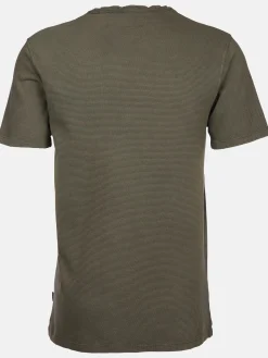 Herren Jim Spencer Herren Shirt mit Rippstruktur