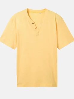 Herren Tom Tailor Herren Shirt mit Serafinoausschnitt