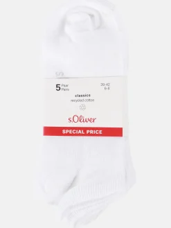 Damen s.Oliver Herren Sneaker Socken im 5er Pack