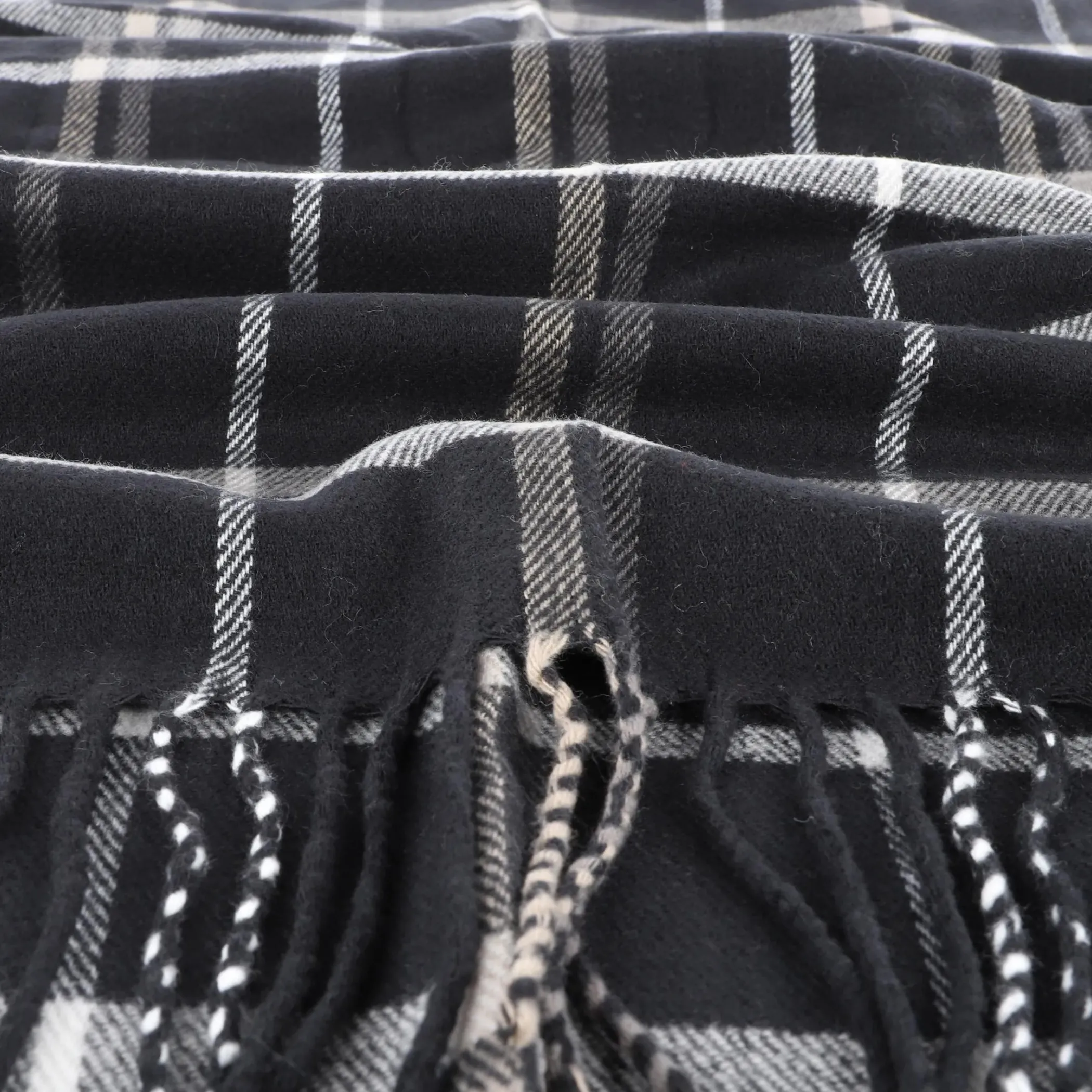 Herren Jim Spencer Herren Softacrylschal mit Muster