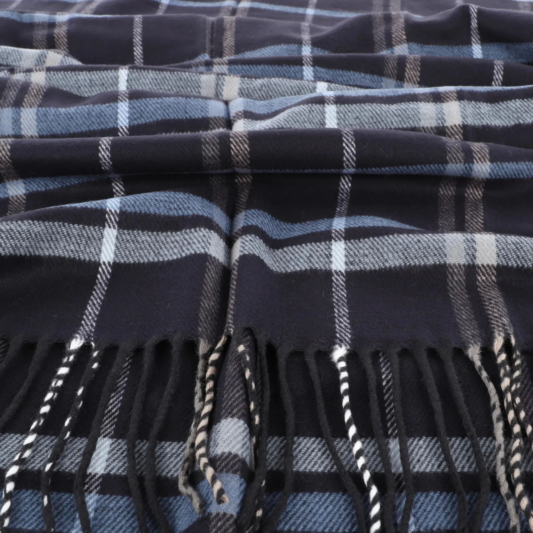 Herren Jim Spencer Herren Softacrylschal mit Muster