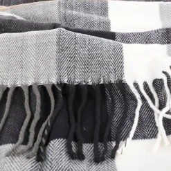 Herren Jim Spencer Herren Softacrylschal mit Muster