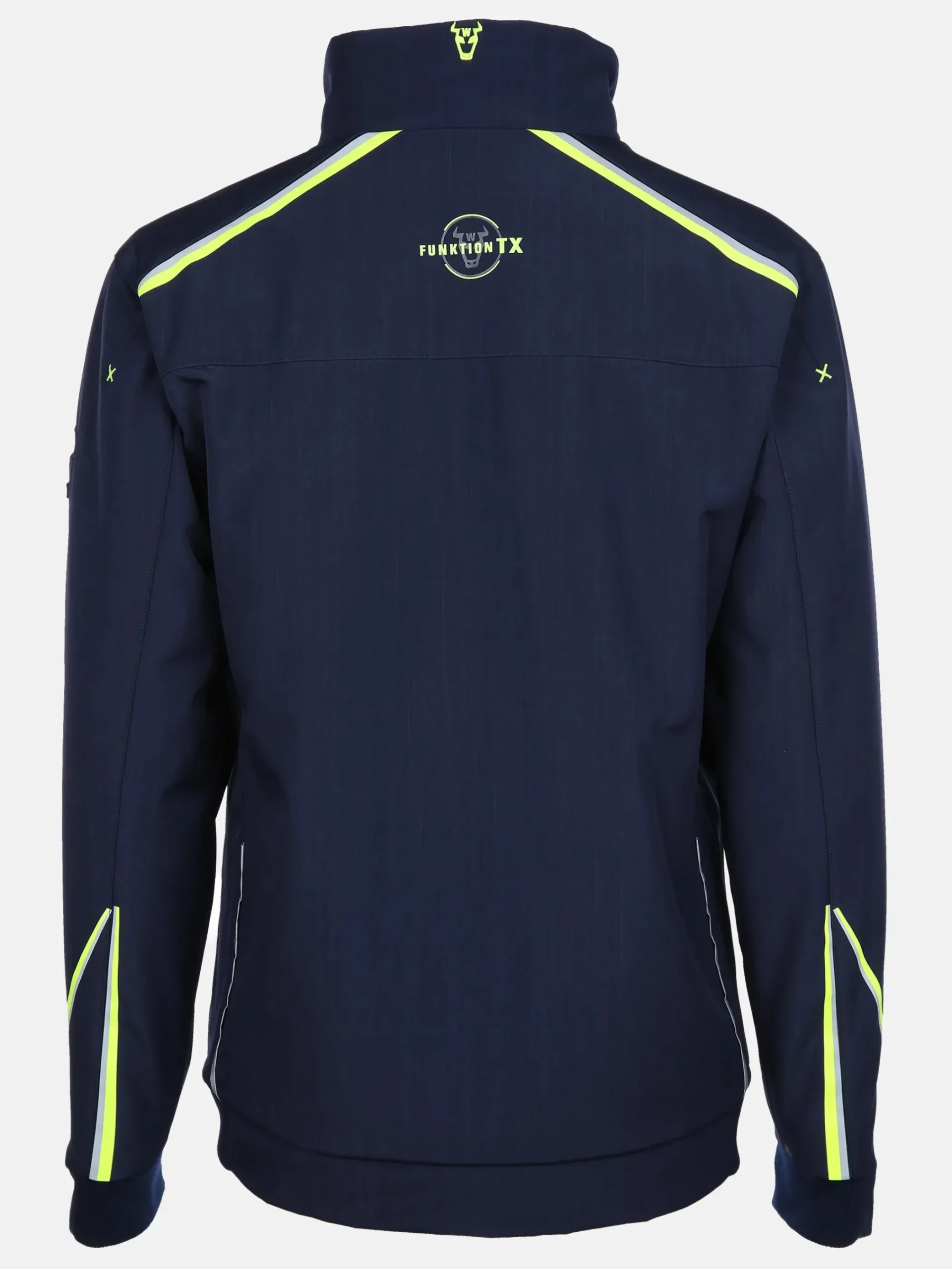 Herren Worker Herren Softshelljacke mit Neondetails