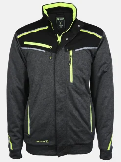 Herren Worker Herren Softshelljacke mit Neondetails