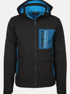 Herren Grinario Sports Herren Softshelljacke mit Kapuze