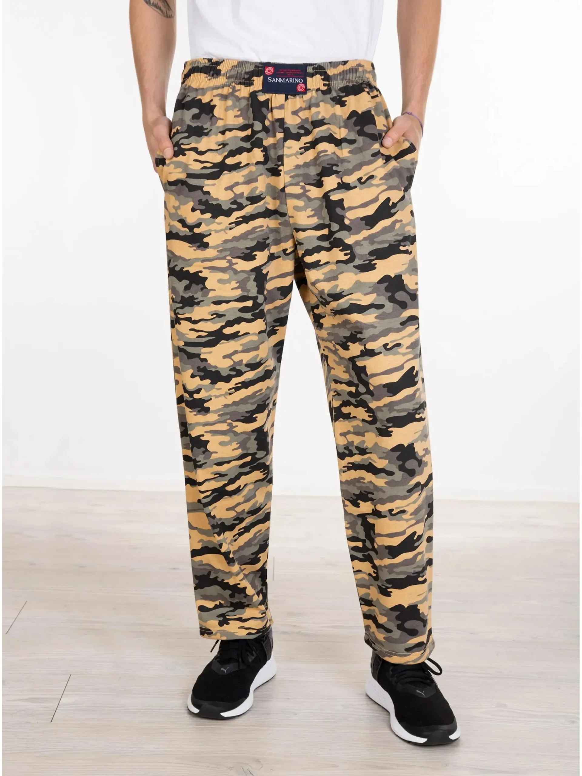 Herren San Marino Herren Sporthose Bodybuilding - Pumper-Trainingshose - Gymhose