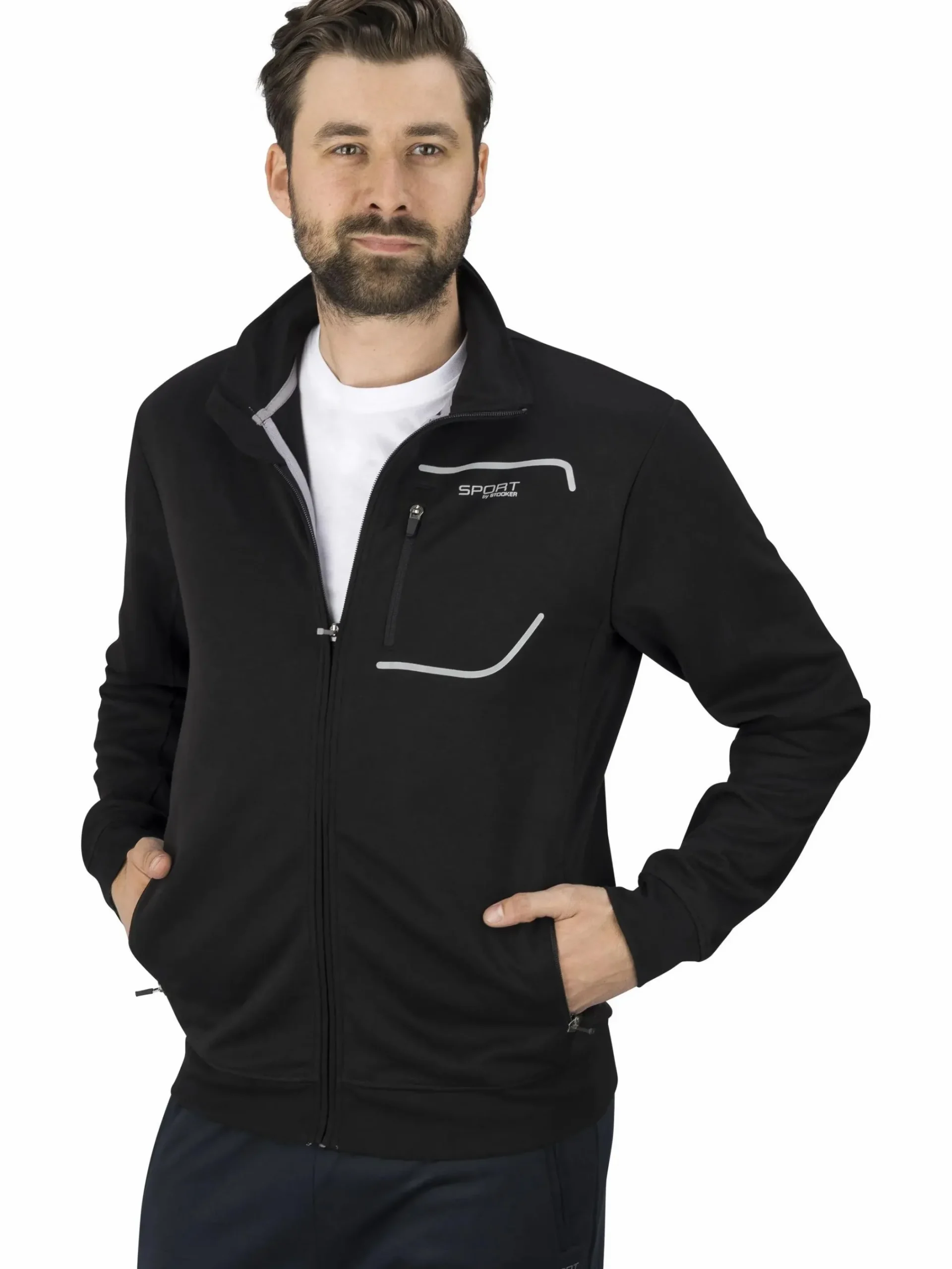 Herren Stooker Athletic Herren Sportjacke