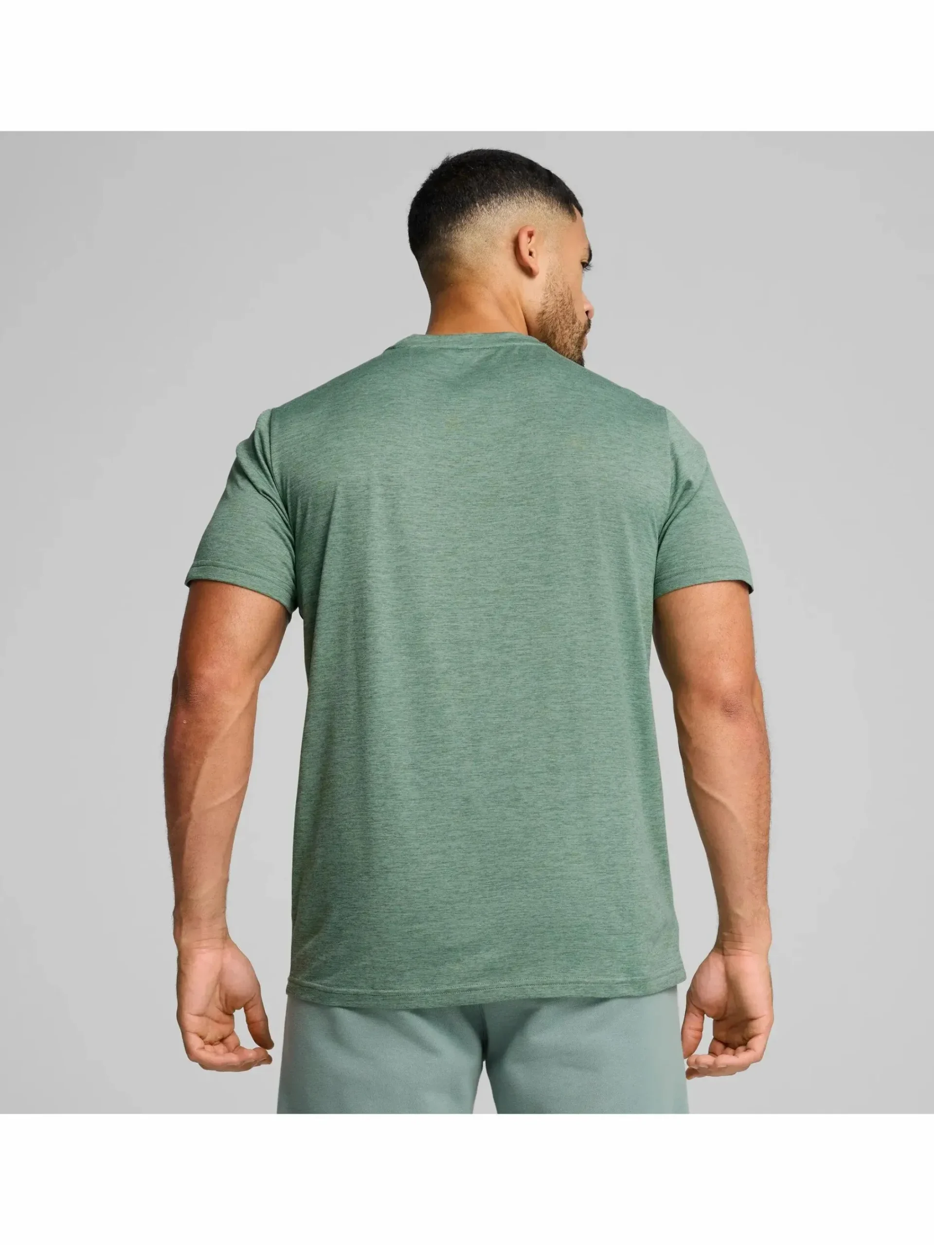 Herren Puma Herren Sportshirt mit Logo-Print