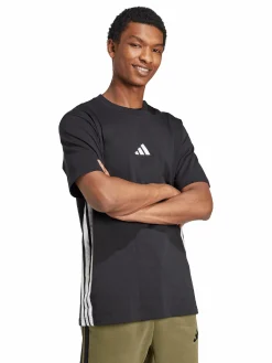 Herren Adidas Herren Sportshirt mit Logoprint