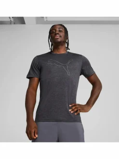 Herren Puma Herren Sportshirt mit Logo-Print