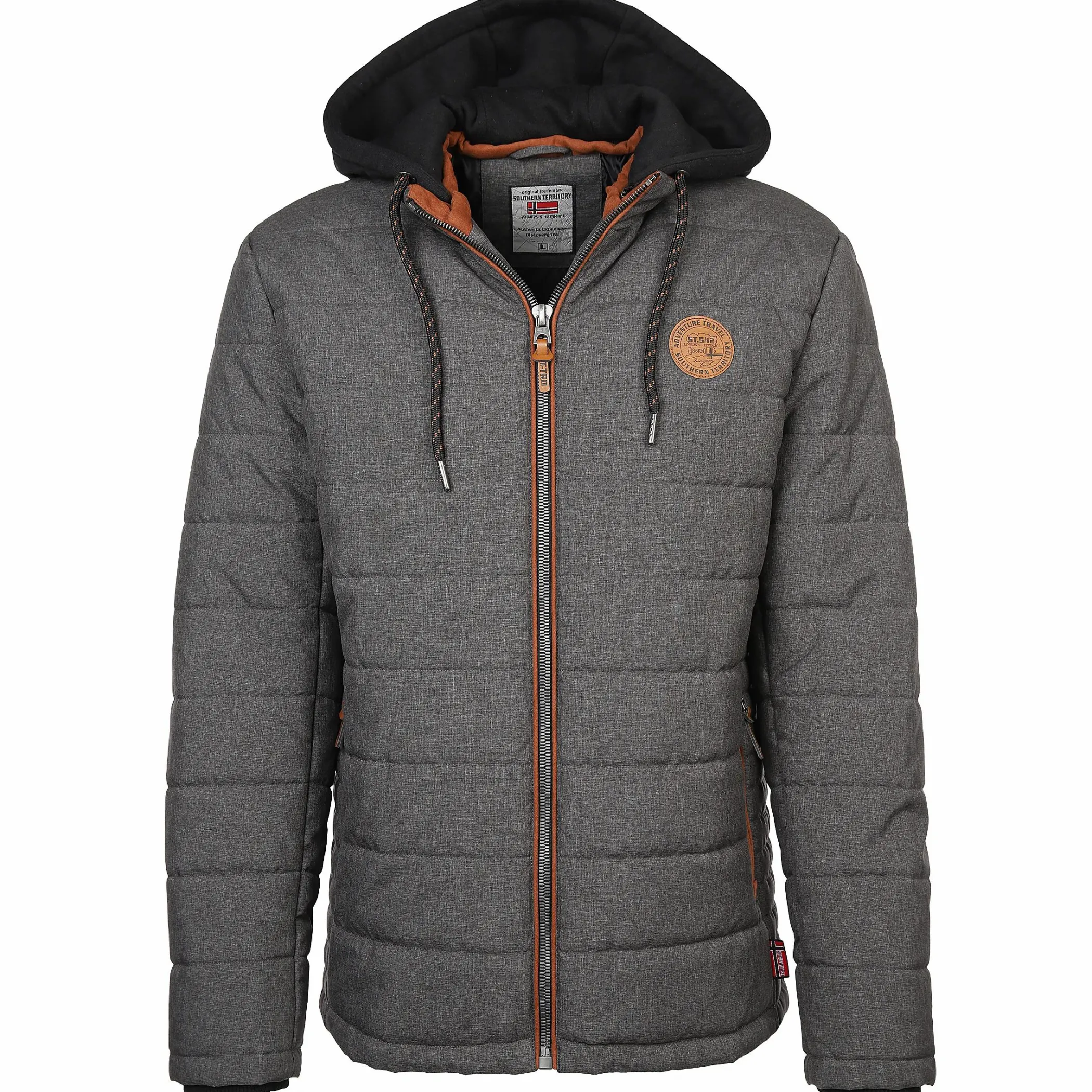 Herren Southern Territory Herren Steppjacke mit abnehmbarer Kapuze