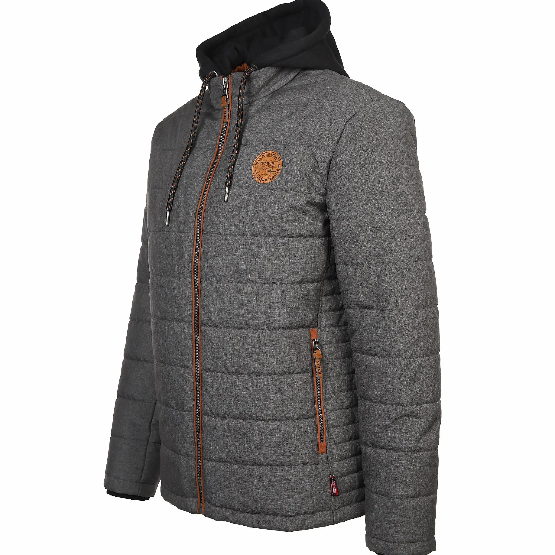 Herren Southern Territory Herren Steppjacke mit abnehmbarer Kapuze