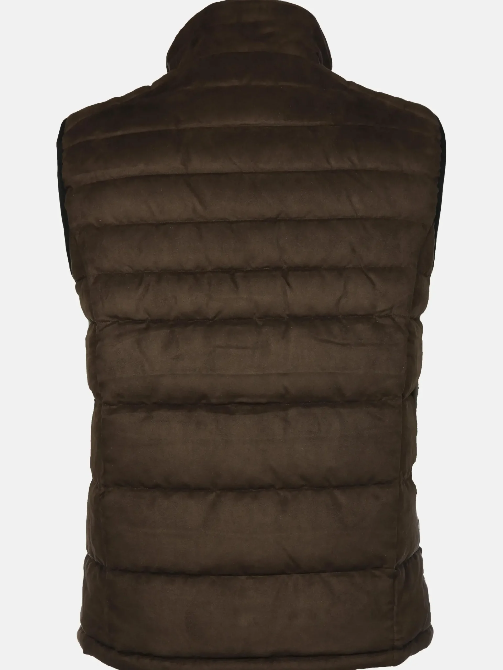 Herren Jim Spencer Herren Steppweste in Velour Optik