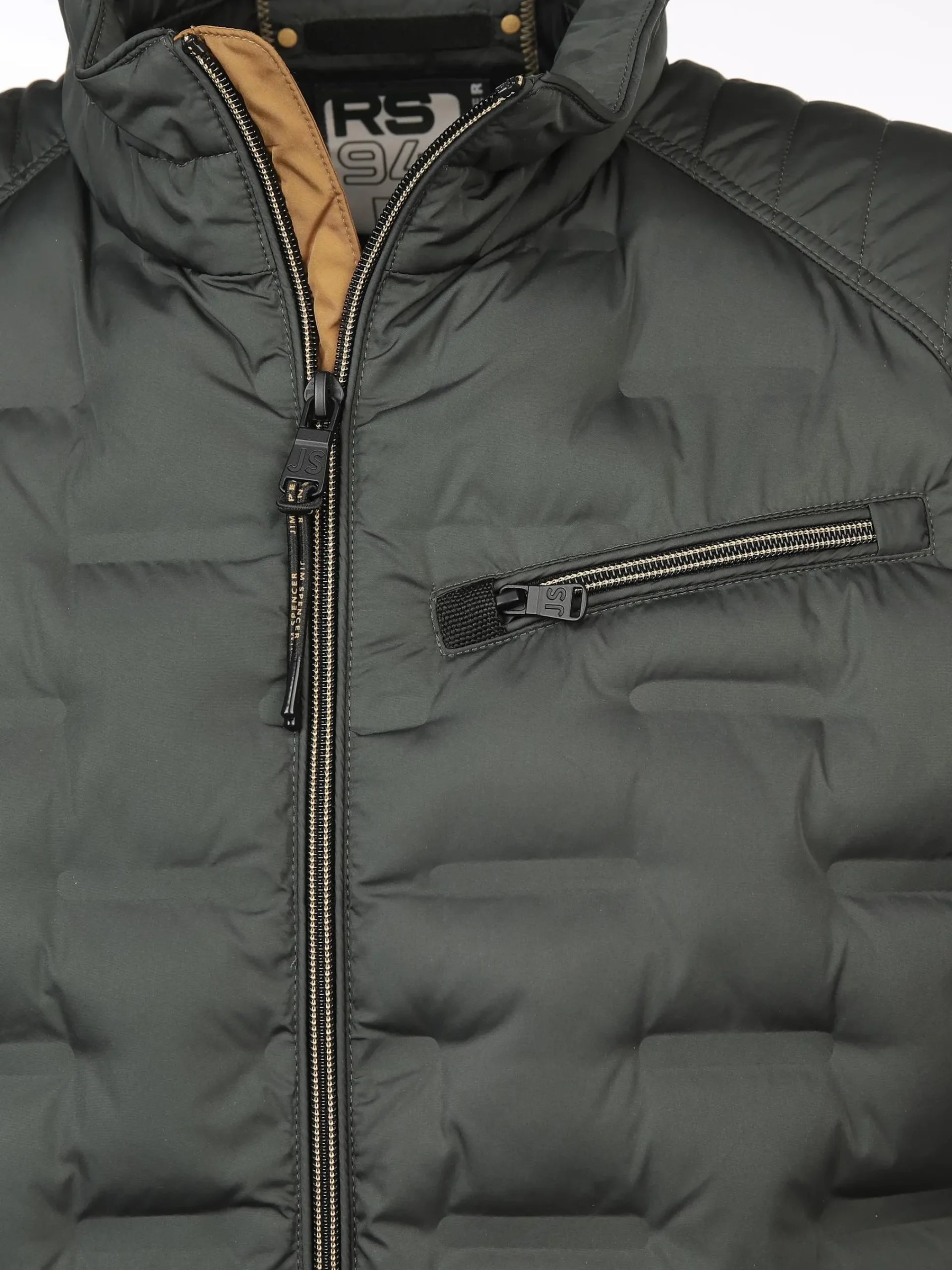 Herren Jim Spencer Herren Steppweste mit Stehkragen