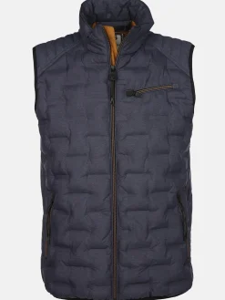 Herren Jim Spencer Herren Steppweste mit Stehkragen