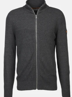 Herren Jim Spencer Herren Strickcardigan mit Reißverschluss