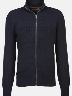 Herren Jim Spencer Herren Strickcardigan mit Reißverschluss