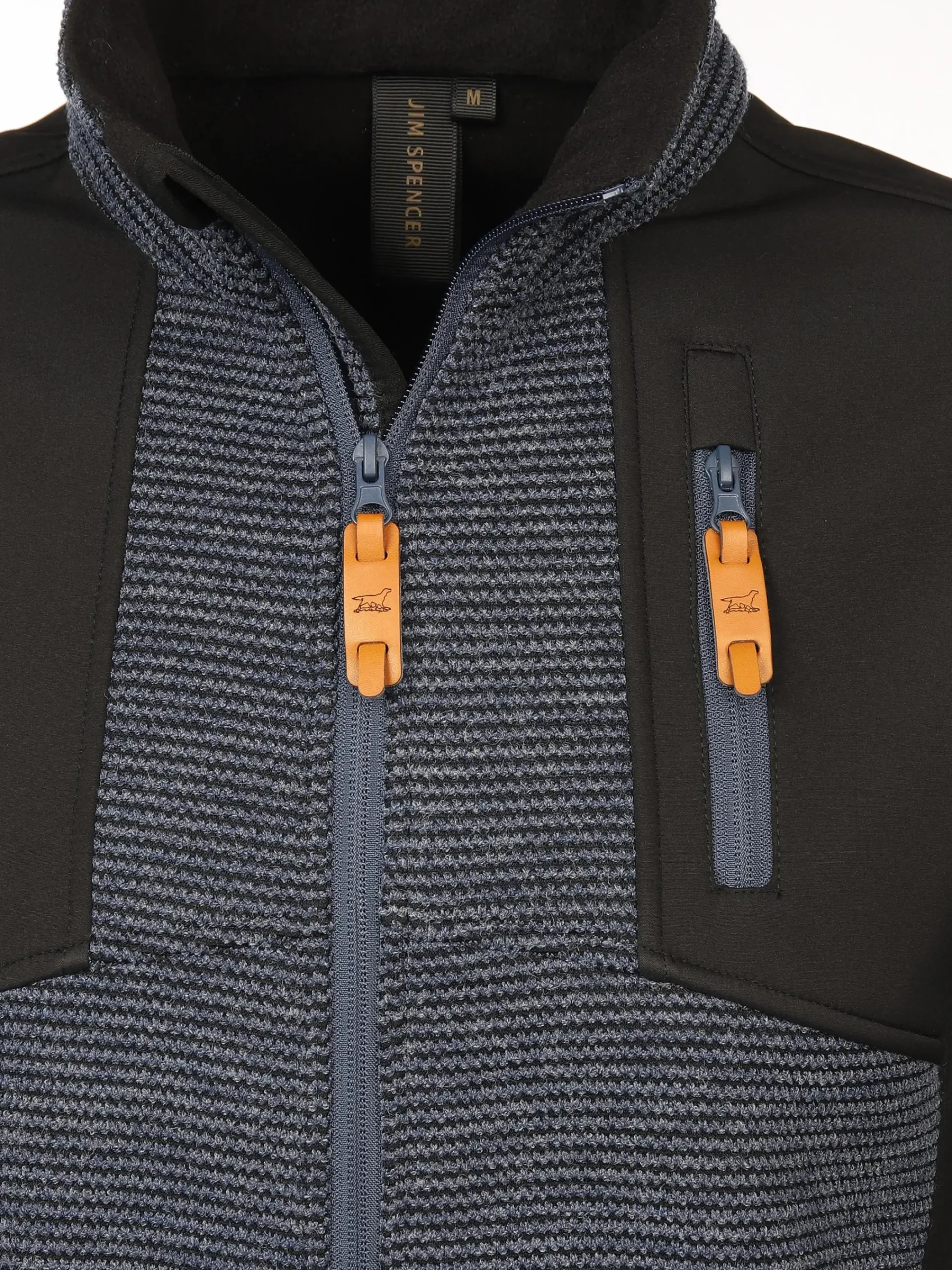 Herren Jim Spencer Herren Strickfleece Jacke